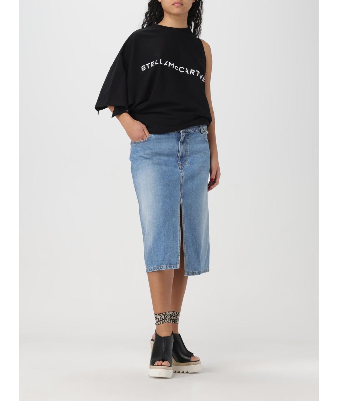 STELLA MCCARTNEY Черная майка, фото 3