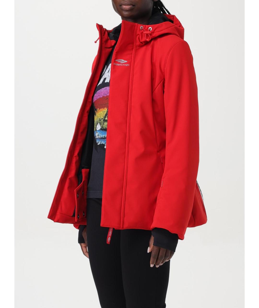 BALENCIAGA Красная спортивная куртка, фото 5