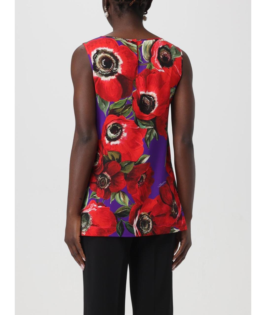 DOLCE&GABBANA Мульти майка, фото 4