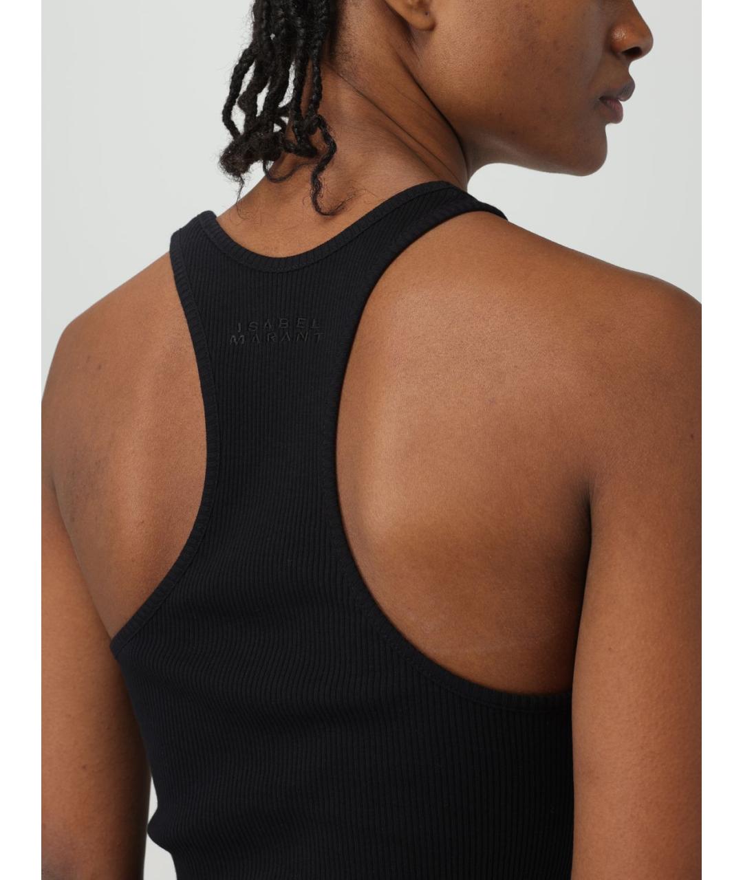 ISABEL MARANT Черная майка, фото 4
