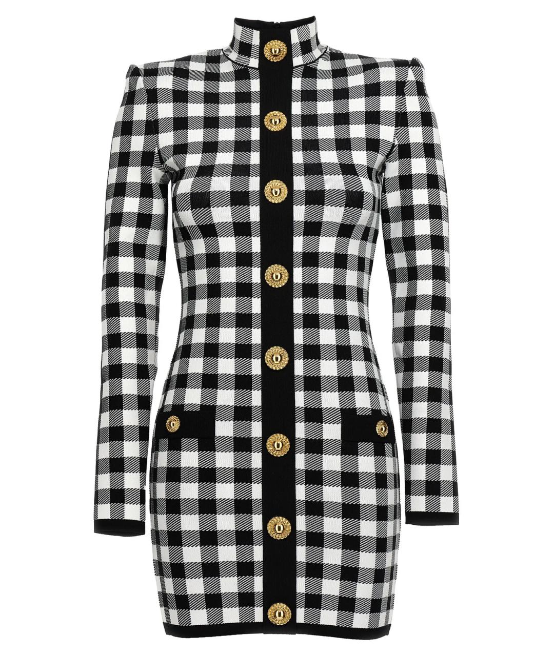 BALMAIN Мульти вискозное повседневное платье, фото 1