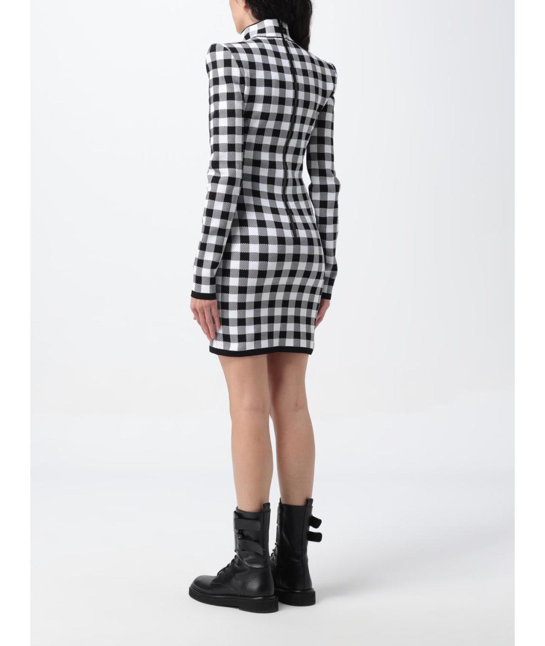 BALMAIN Мульти вискозное повседневное платье, фото 3