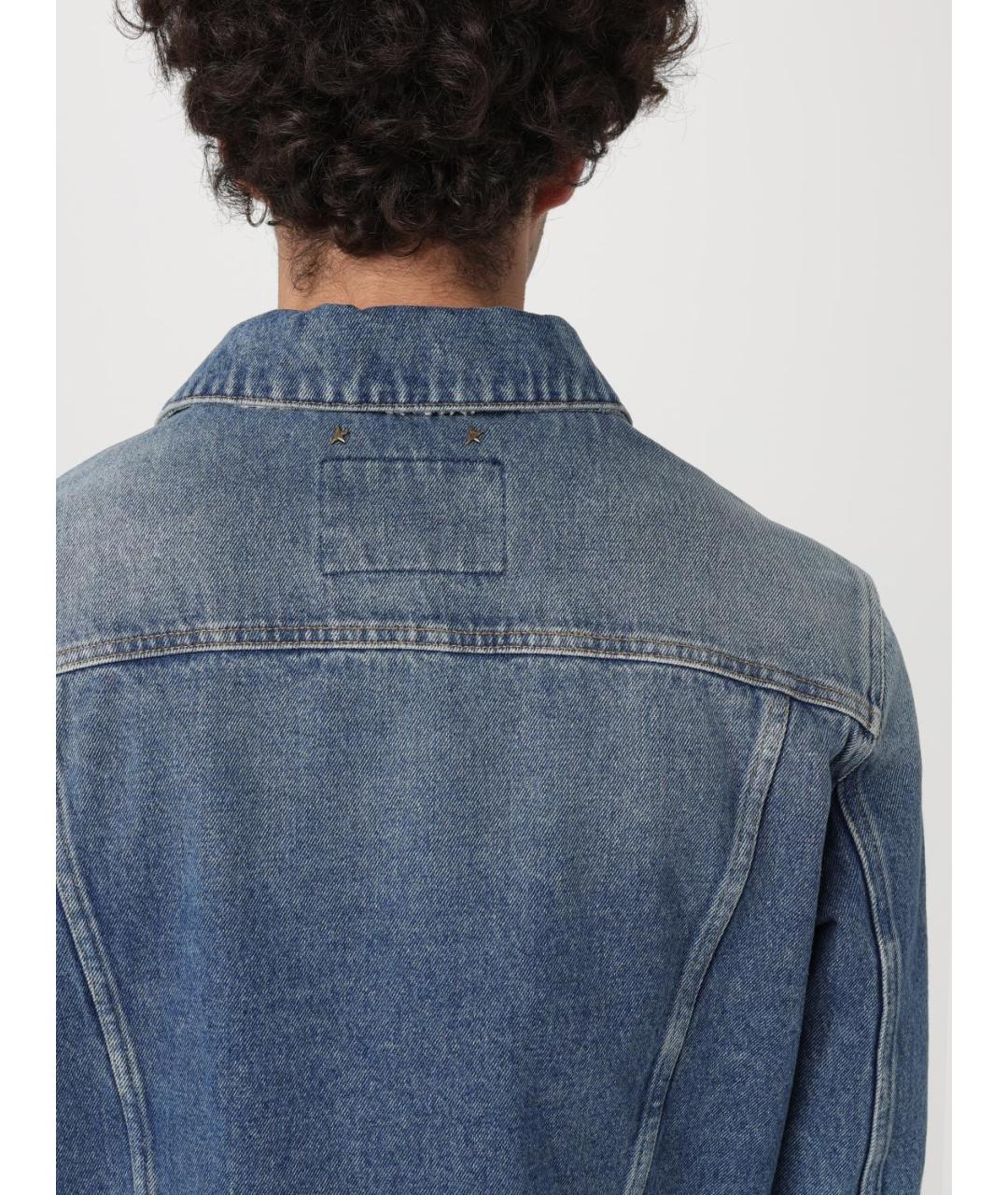 GOLDEN GOOSE DELUXE BRAND Синяя куртка, фото 6