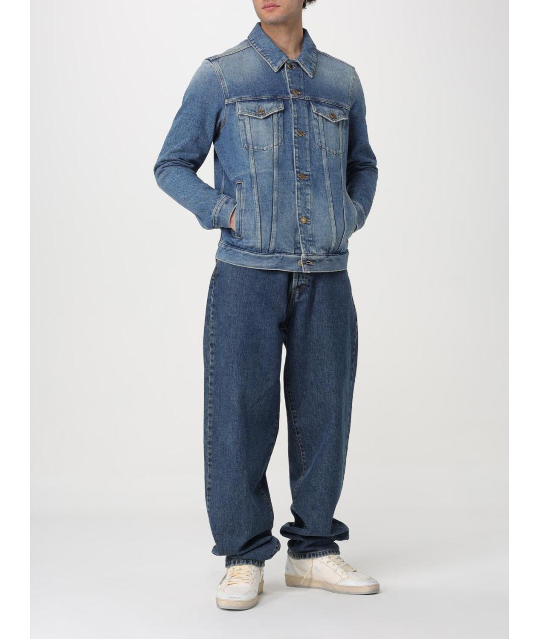 GOLDEN GOOSE DELUXE BRAND Синяя куртка, фото 3