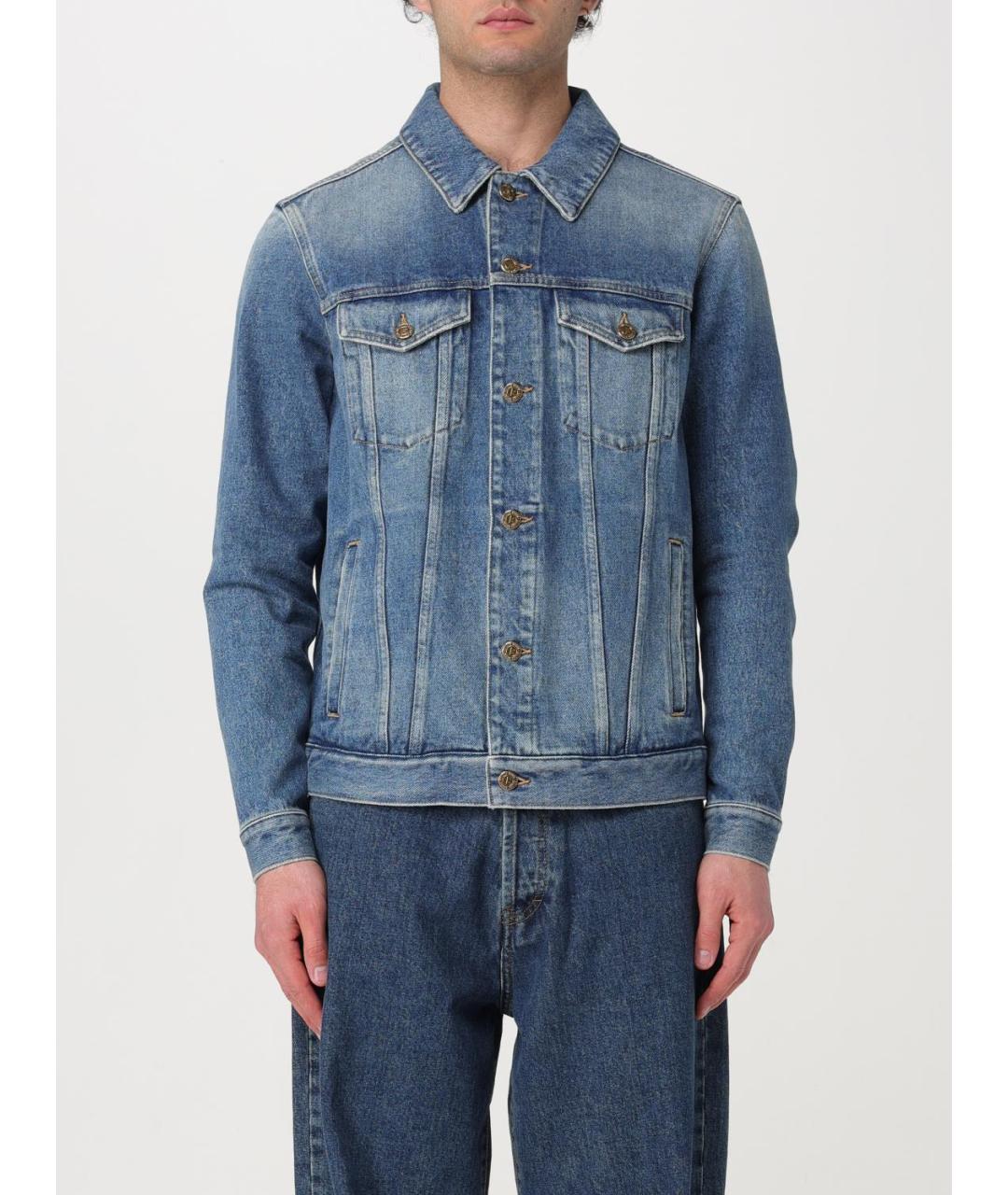 GOLDEN GOOSE DELUXE BRAND Синяя куртка, фото 2