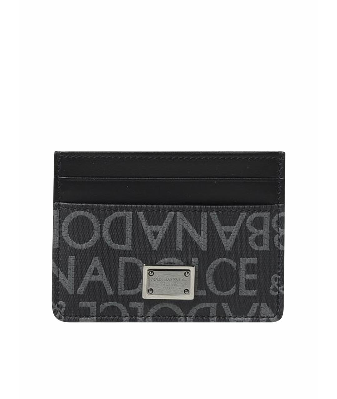 DOLCE&GABBANA Черный кардхолдер, фото 3