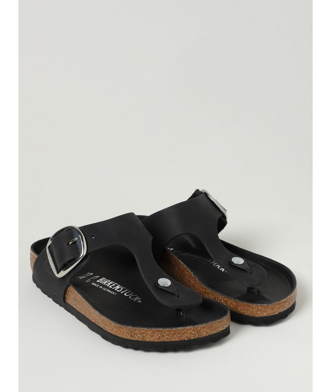 BIRKENSTOCK Черные босоножки, фото 2
