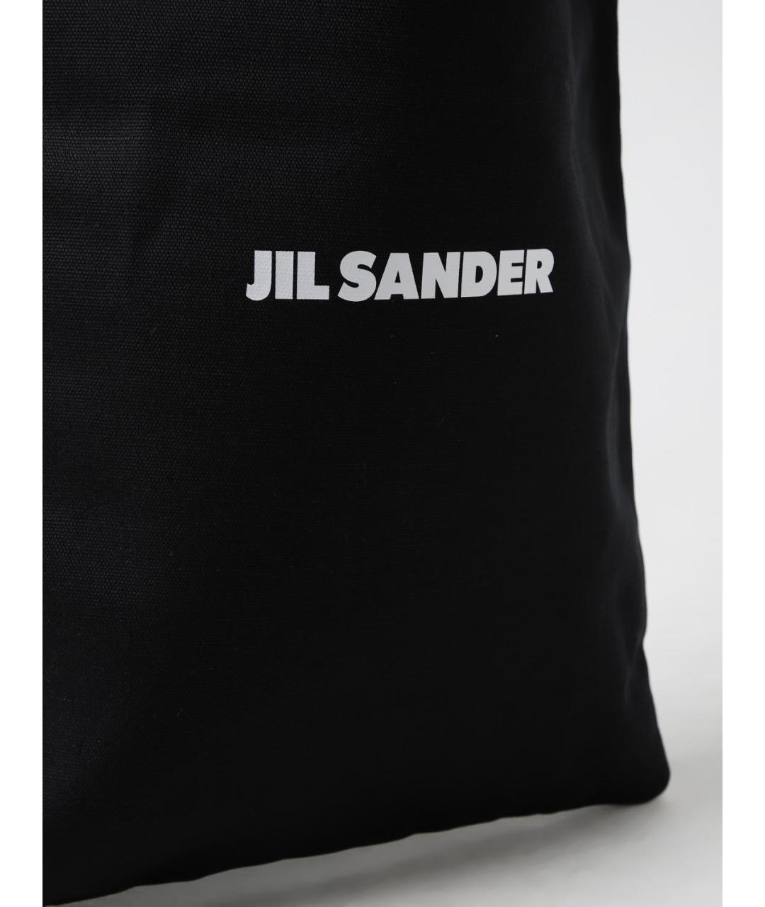 JIL SANDER Черная сумка тоут, фото 3