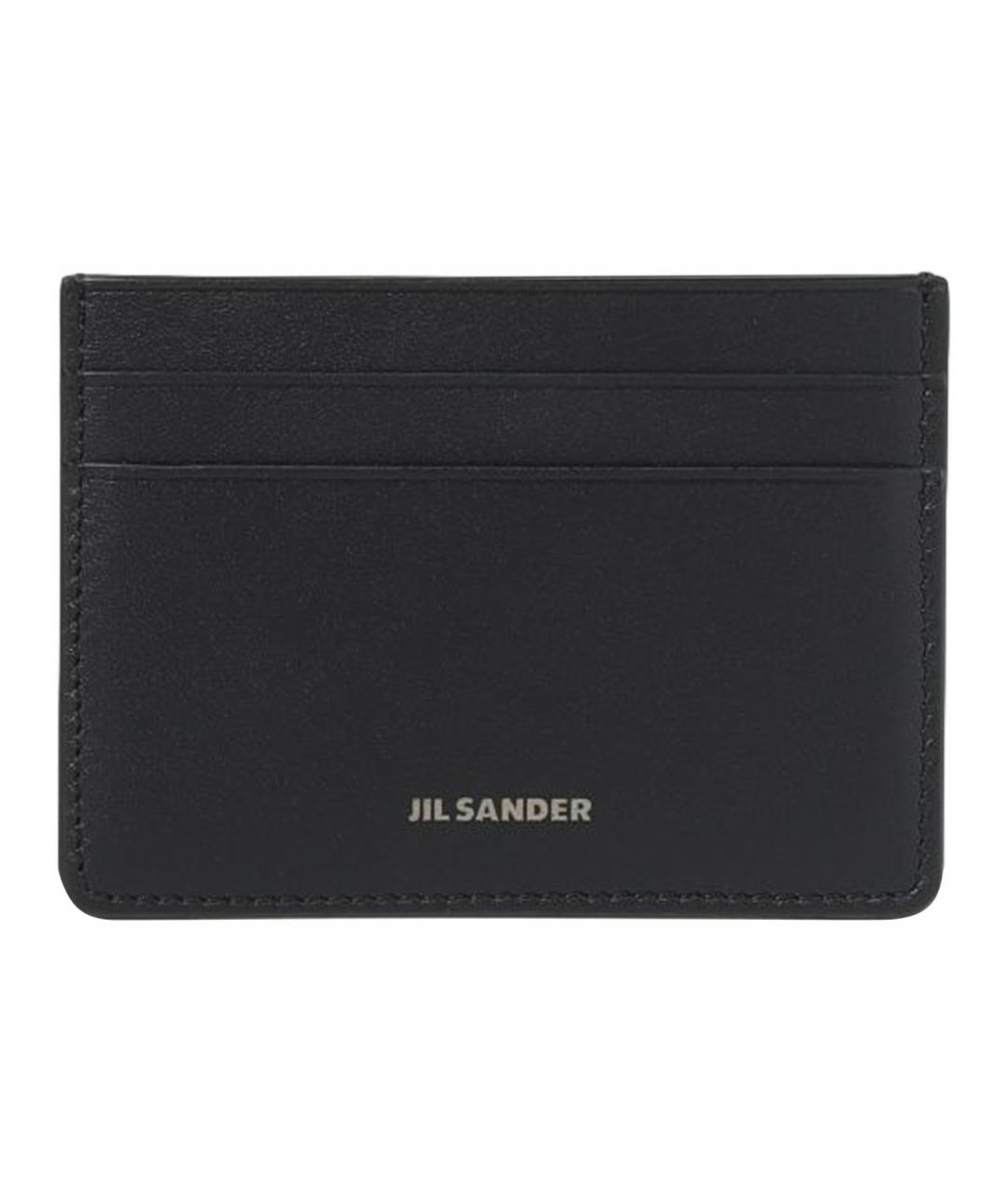 JIL SANDER Черный кошелек, фото 1