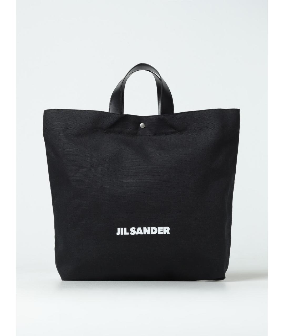 JIL SANDER Черная сумка тоут, фото 5