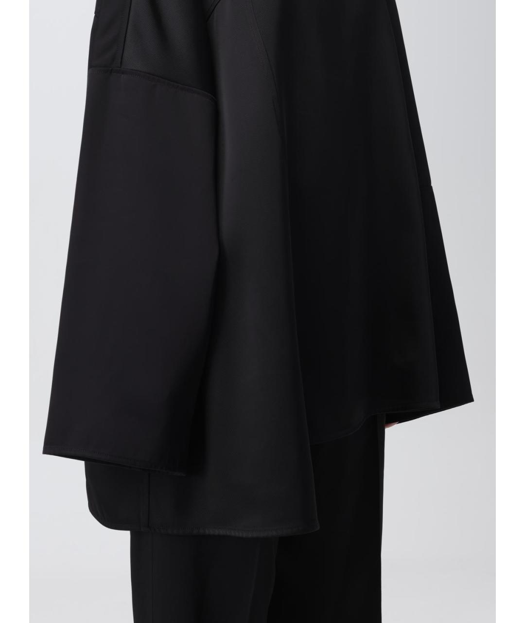 JIL SANDER Черная блузы, фото 5