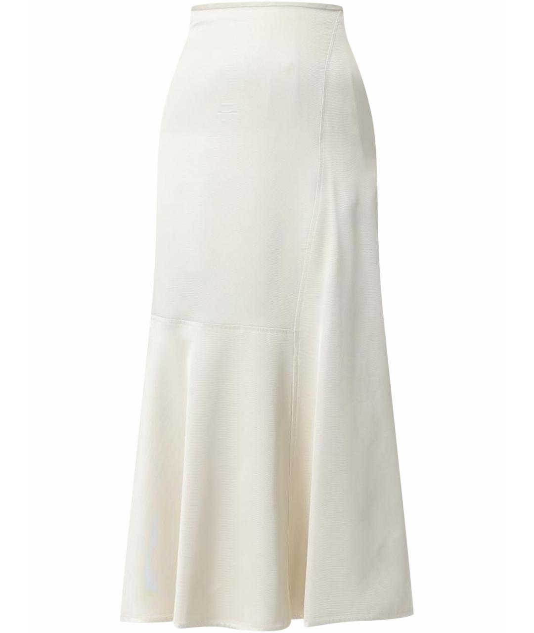 JIL SANDER Белая юбка миди, фото 1
