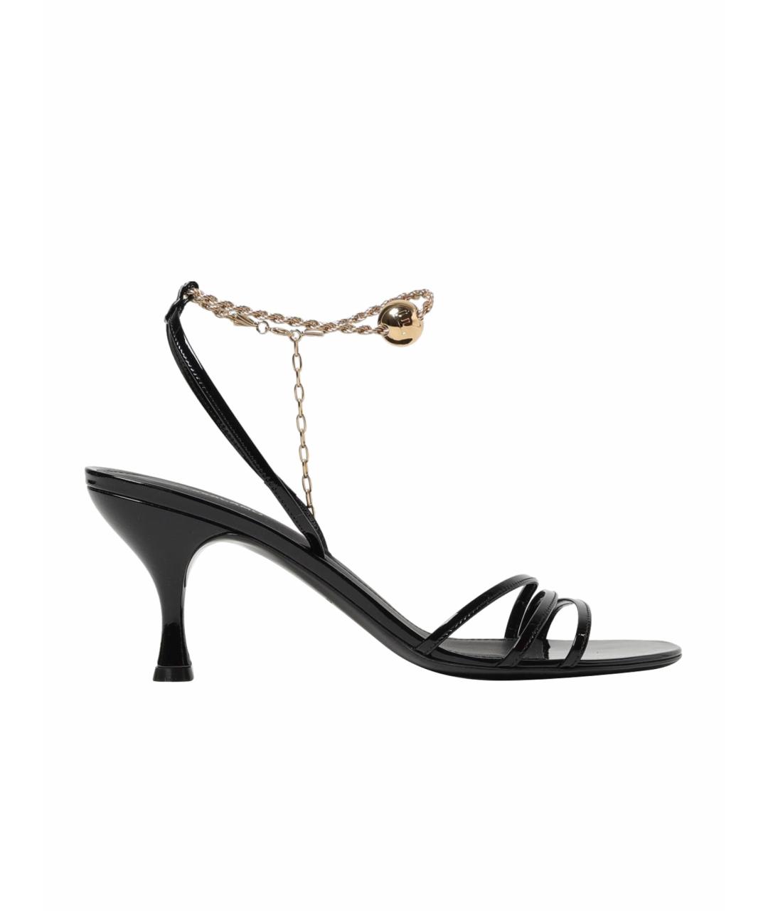 FERRAGAMO Черные босоножки, фото 1