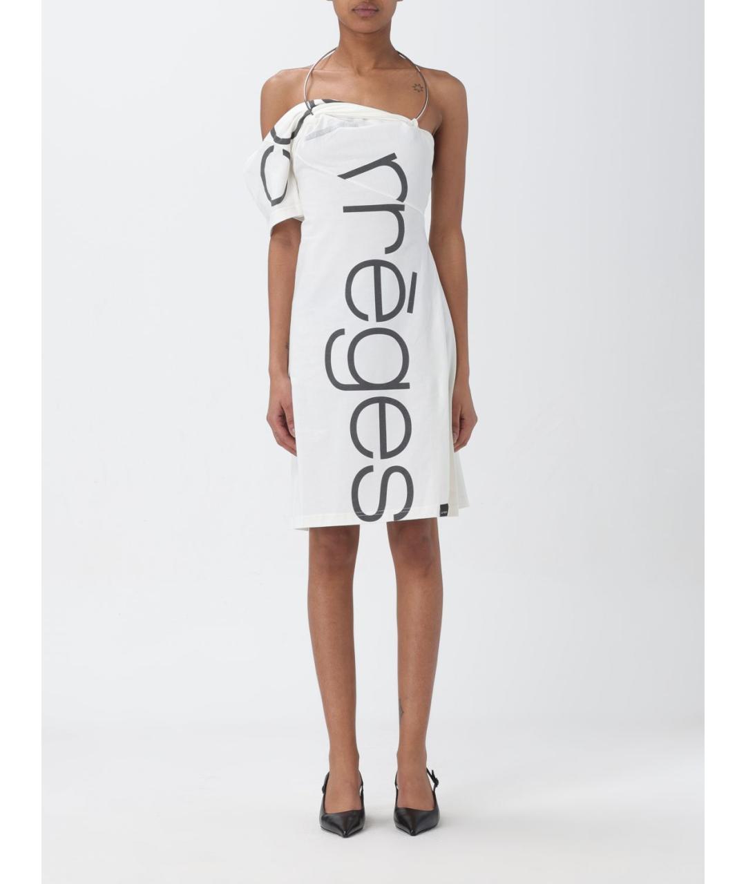 COURREGES Белое платье, фото 2