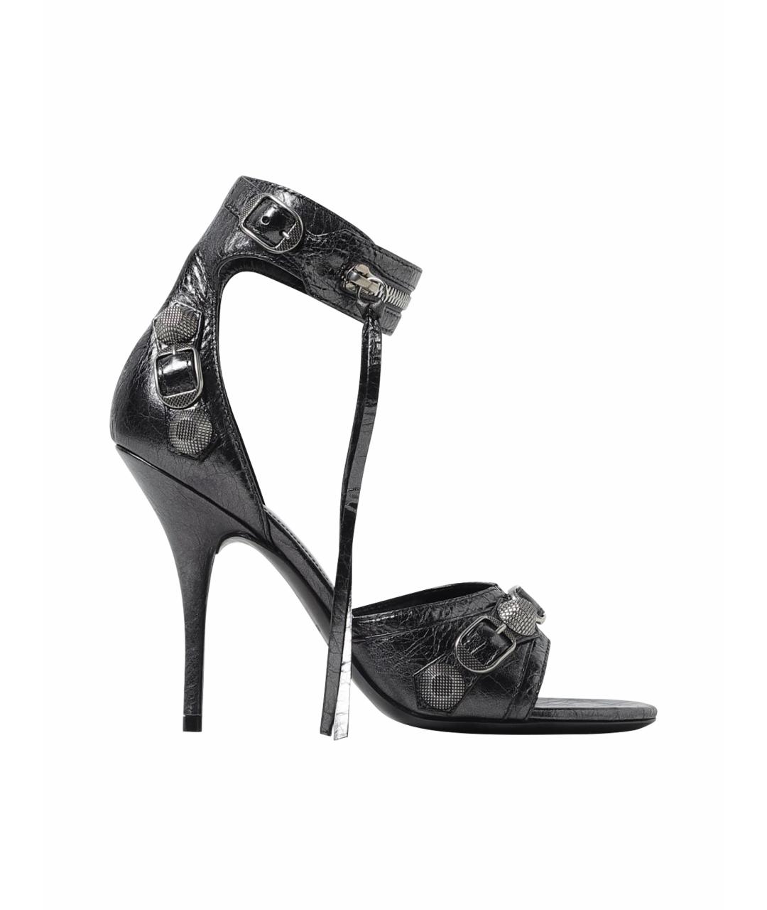 BALENCIAGA Черные туфли, фото 1