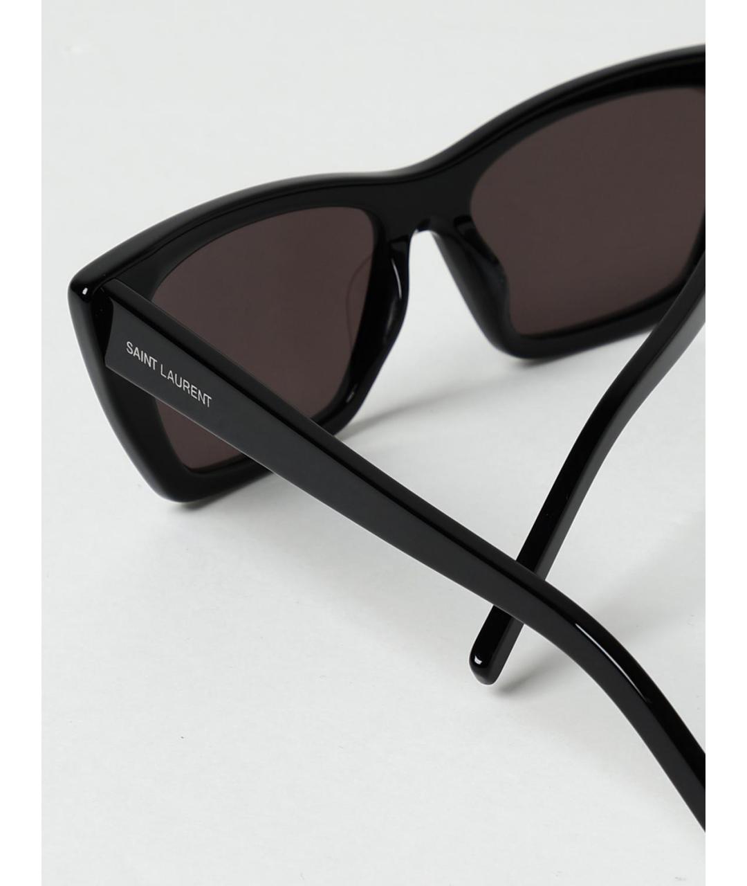 SAINT LAURENT Черные солнцезащитные очки, фото 5