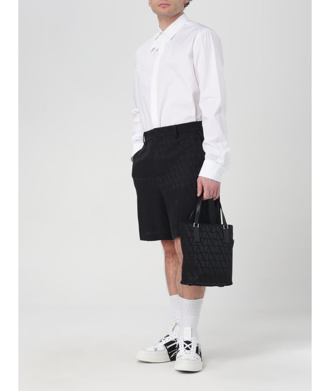 VALENTINO Белая хлопковая кэжуал рубашка, фото 3