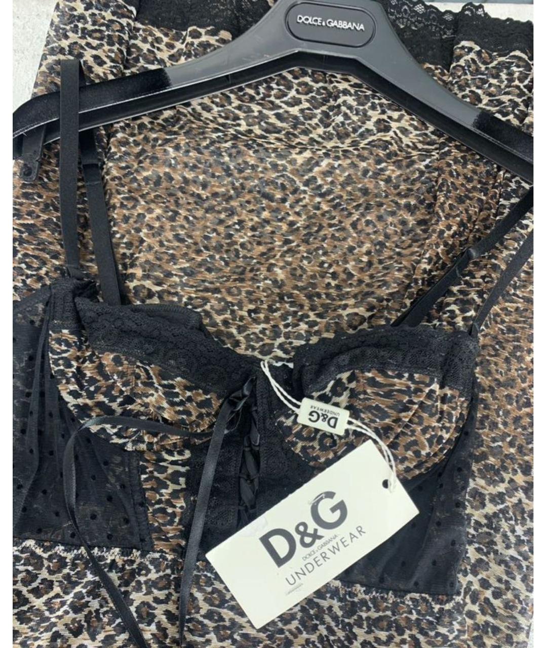 DOLCE&GABBANA Мульти пижамы и сорочки, фото 3
