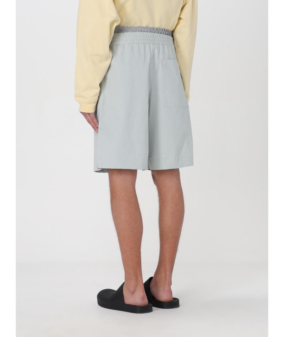 BOTTEGA VENETA Голубые шорты, фото 4