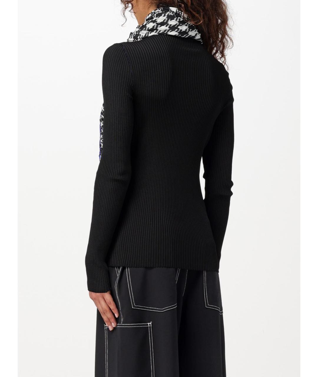 BURBERRY Черный джемпер / свитер, фото 4