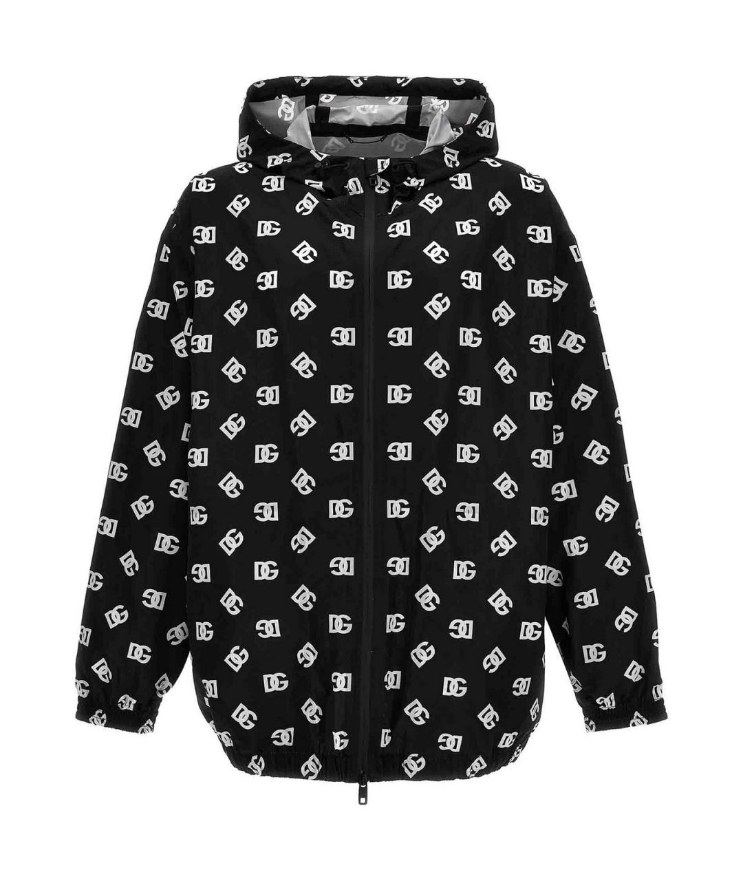 DOLCE&GABBANA Черная полиэстеровая куртка, фото 1