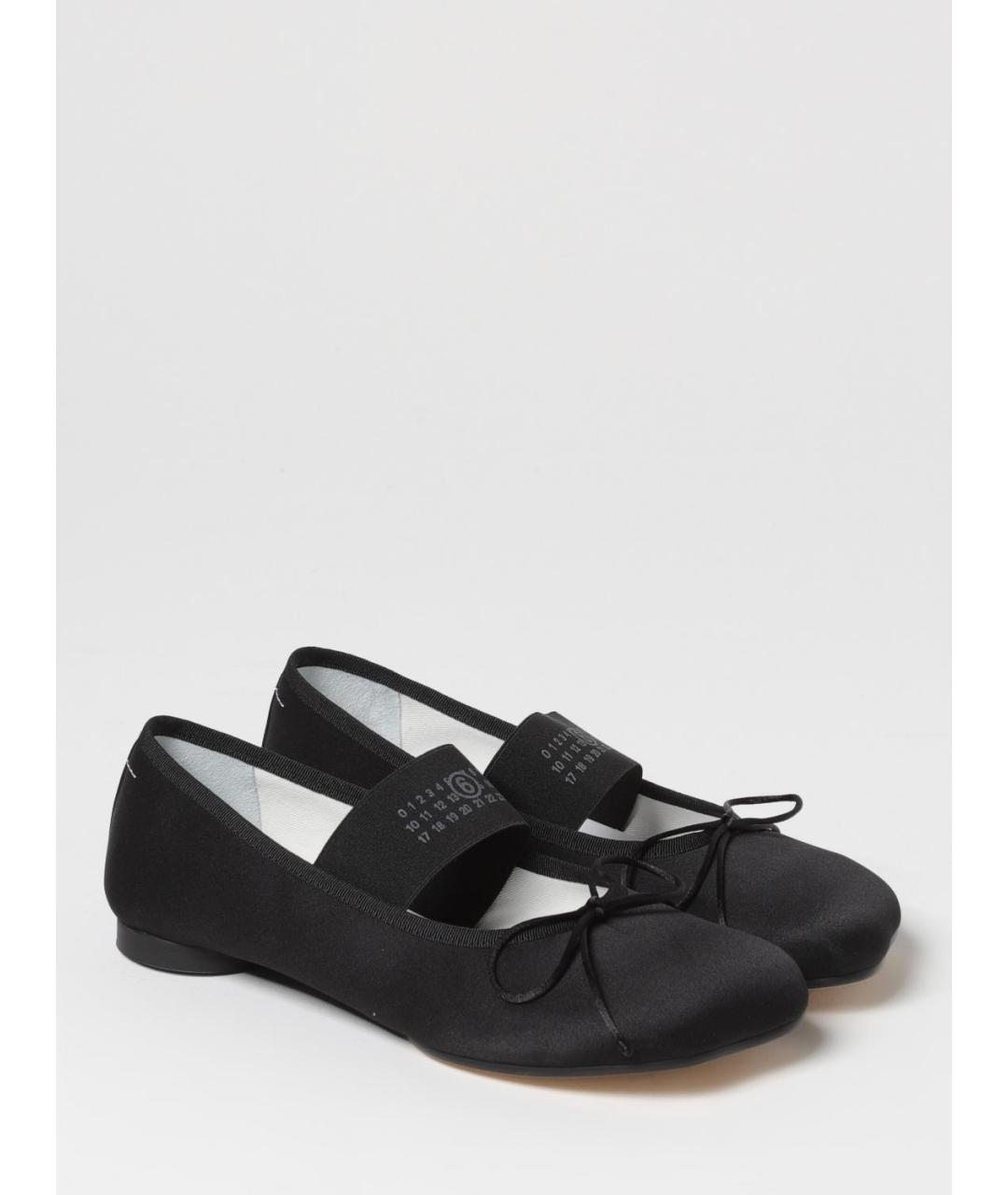MM6 MAISON MARGIELA Черные балетки, фото 2