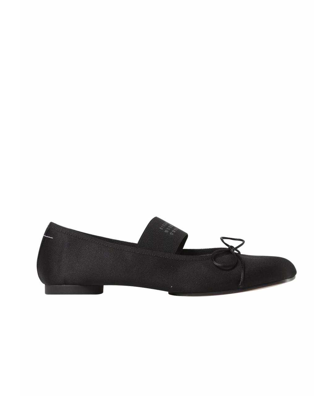 MM6 MAISON MARGIELA Черные балетки, фото 1