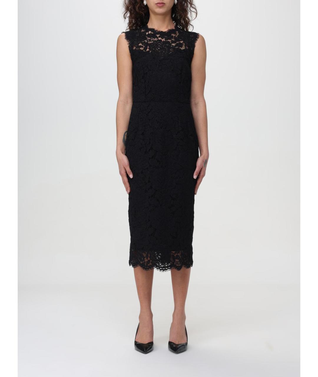 DOLCE&GABBANA Черное платье, фото 2