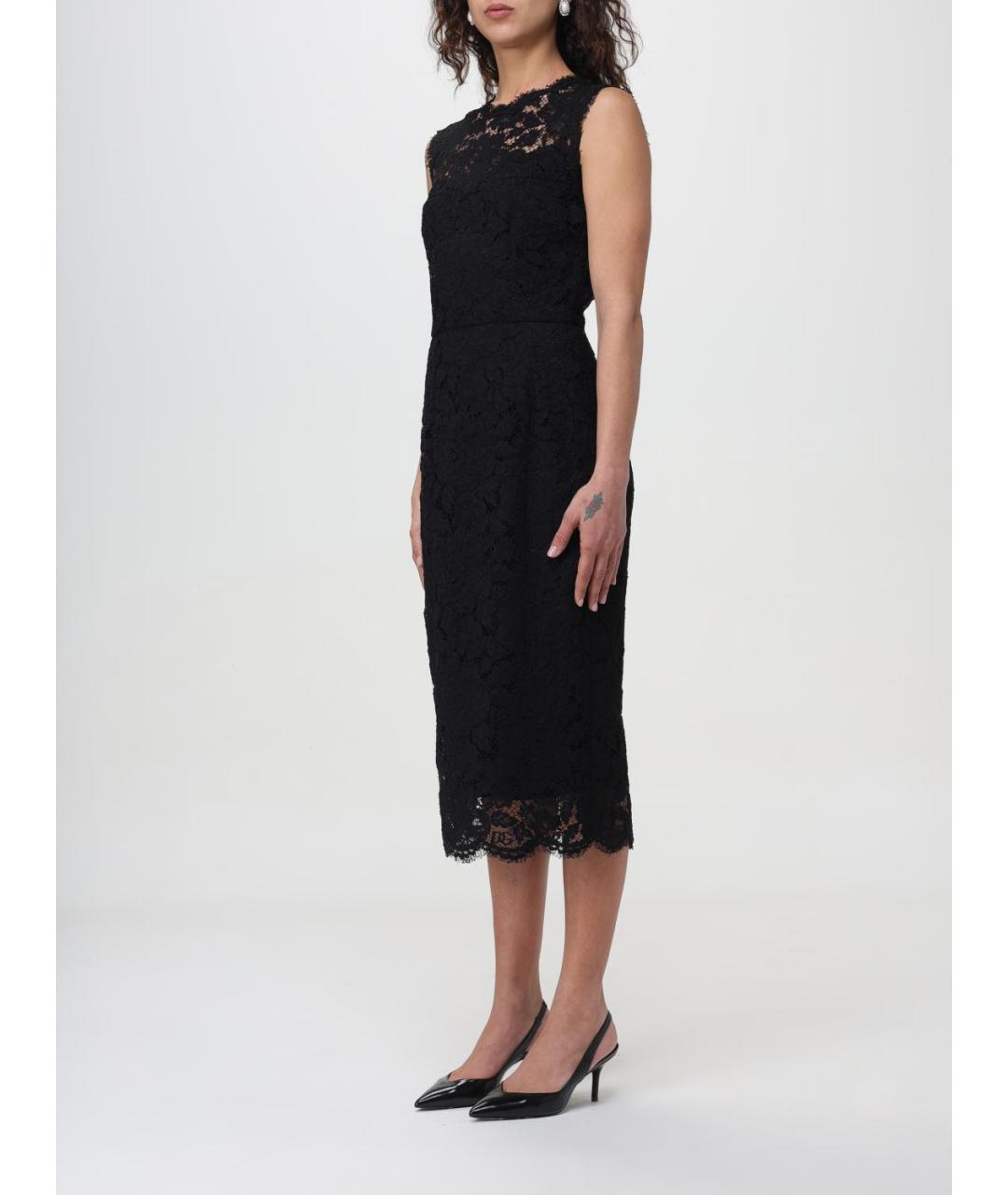 DOLCE&GABBANA Черное платье, фото 4