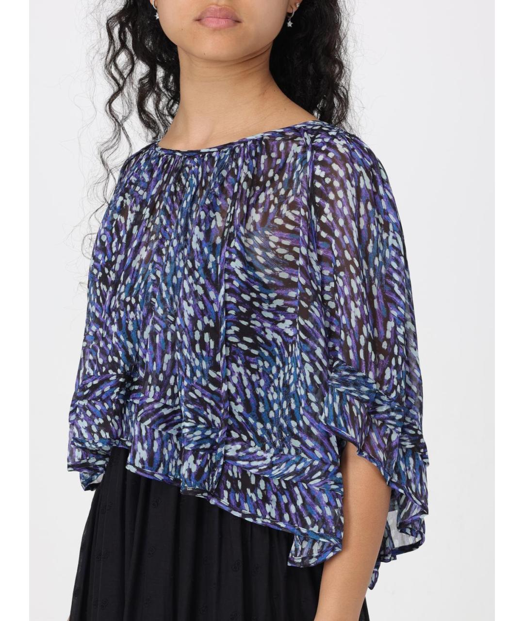 ISABEL MARANT ETOILE Синяя блузы, фото 3