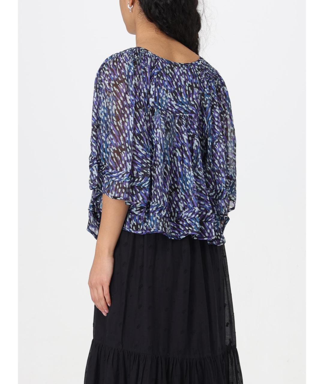 ISABEL MARANT ETOILE Синяя блузы, фото 4