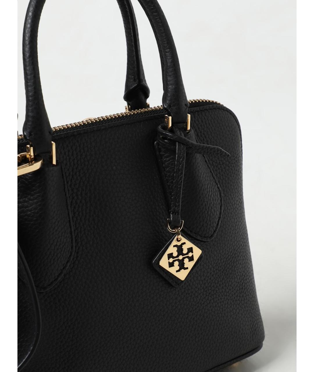 TORY BURCH Черная сумка с короткими ручками, фото 3
