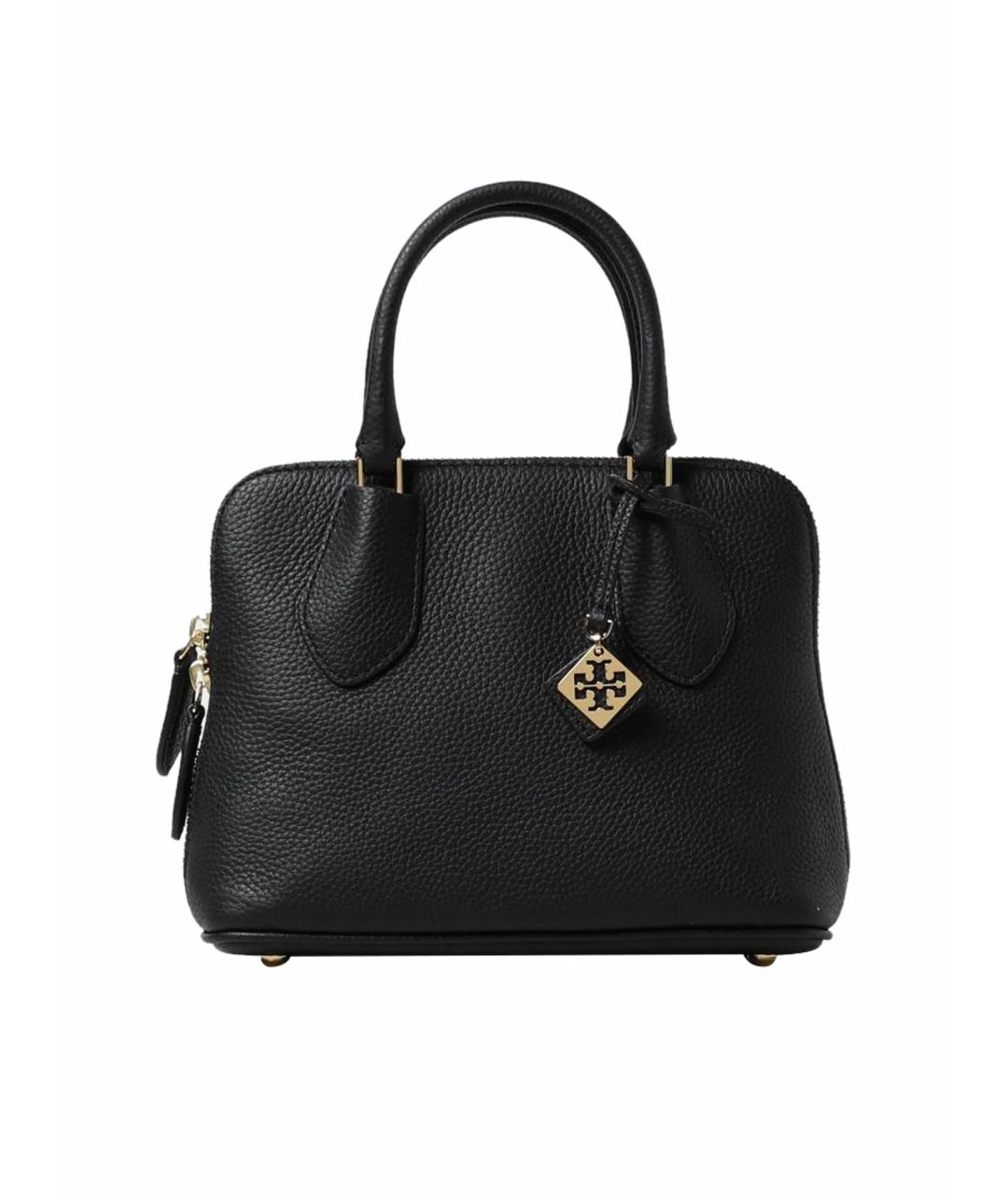 TORY BURCH Черная сумка с короткими ручками, фото 1