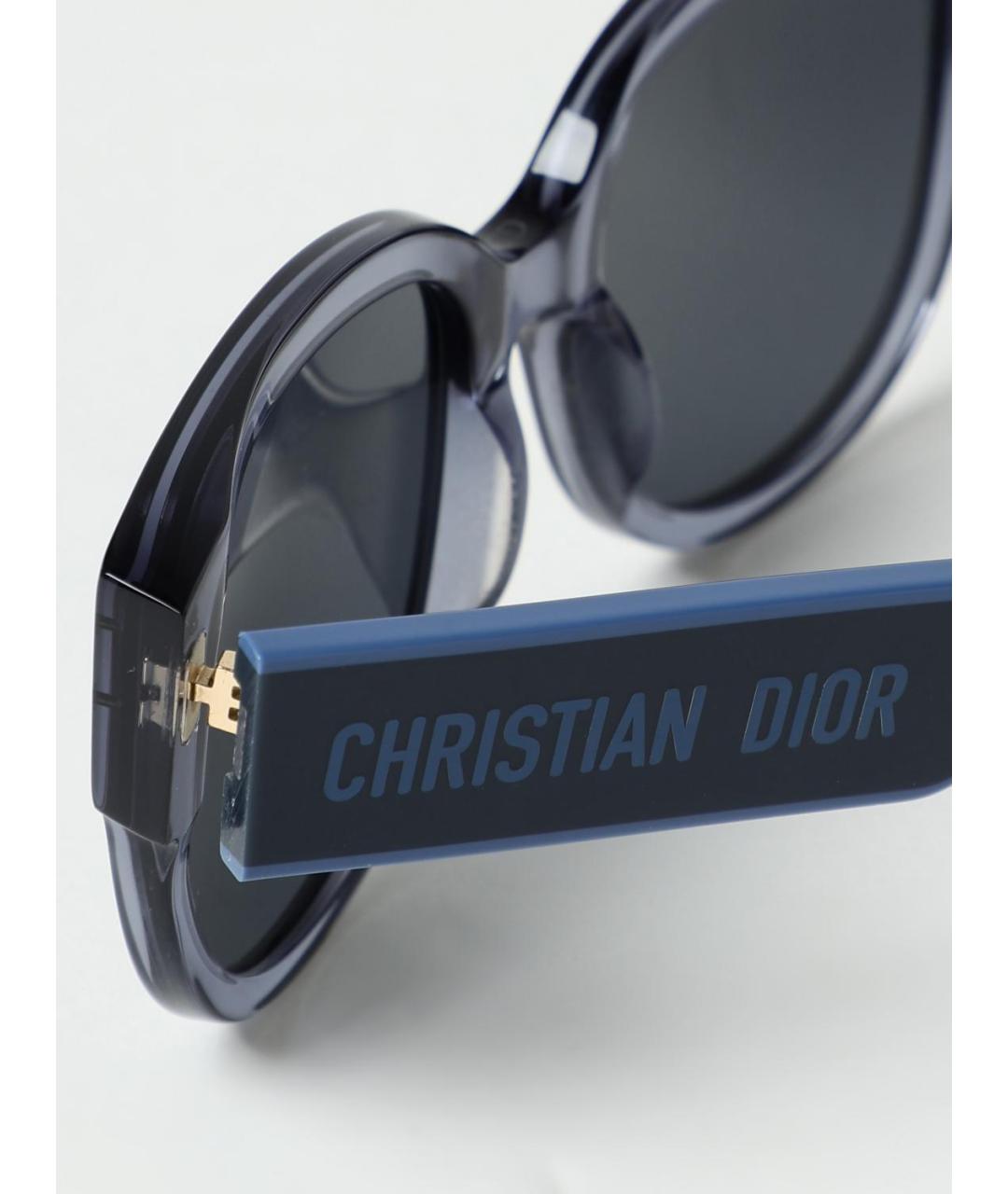CHRISTIAN DIOR Синие солнцезащитные очки, фото 5