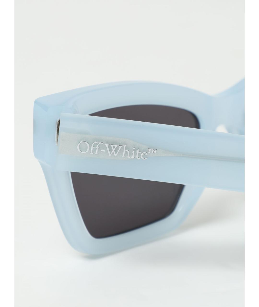 OFF-WHITE Синие солнцезащитные очки, фото 5