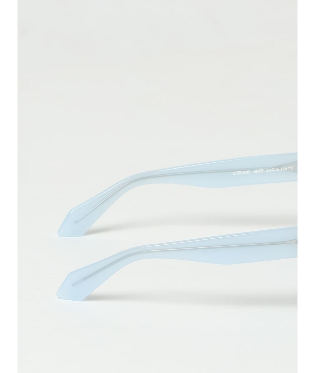 OFF-WHITE Синие солнцезащитные очки, фото 4