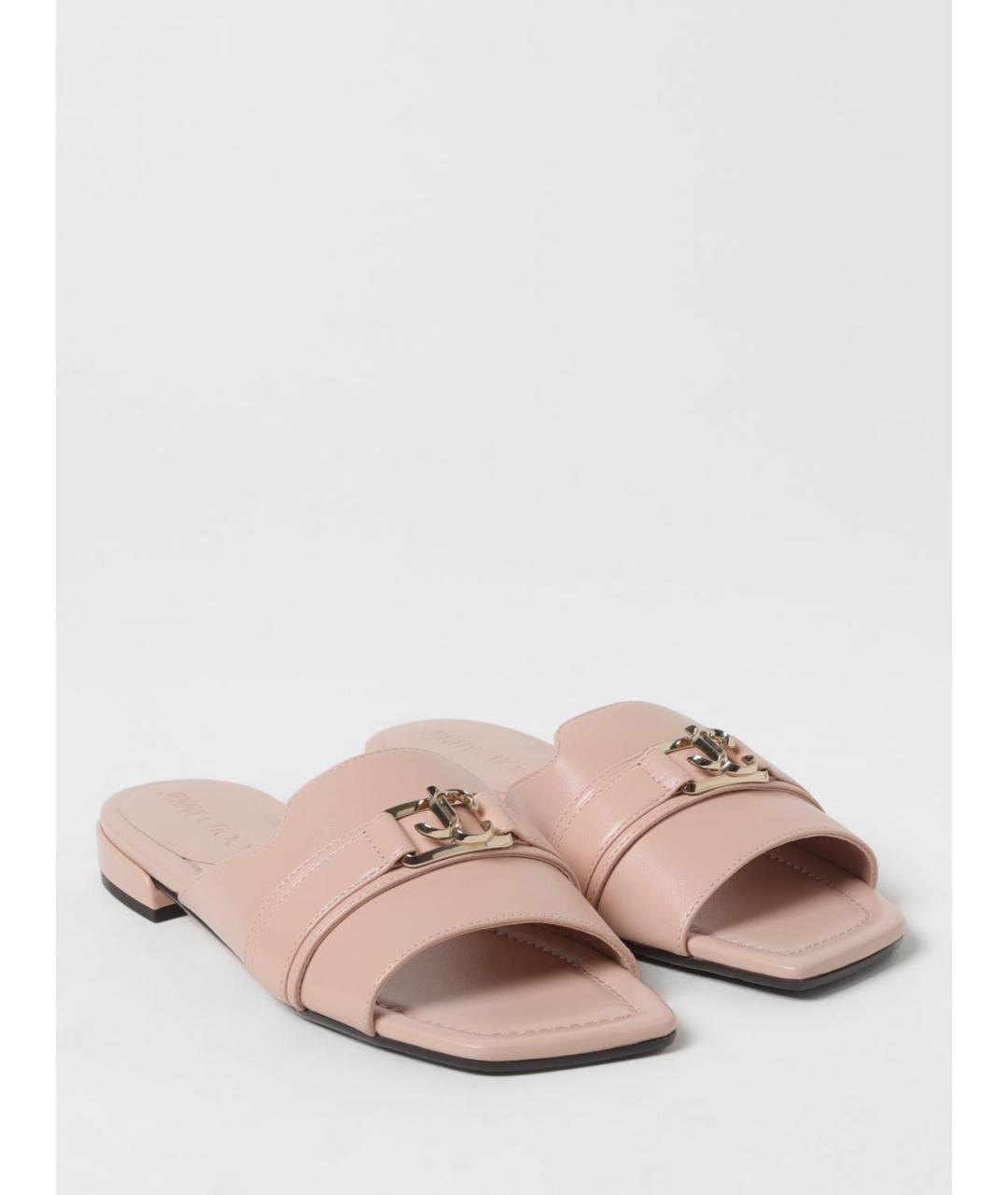 JIMMY CHOO Розовые босоножки, фото 2