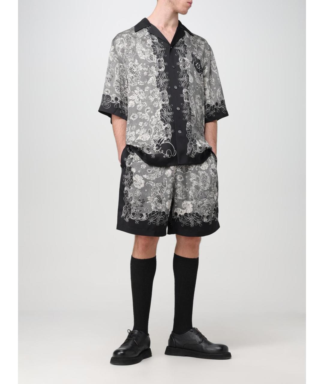 ACNE STUDIOS Черные шорты, фото 3