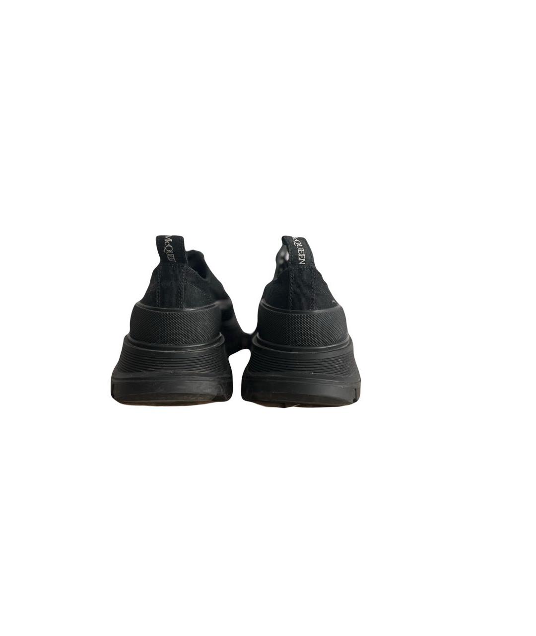 ALEXANDER MCQUEEN Черные кеды, фото 4