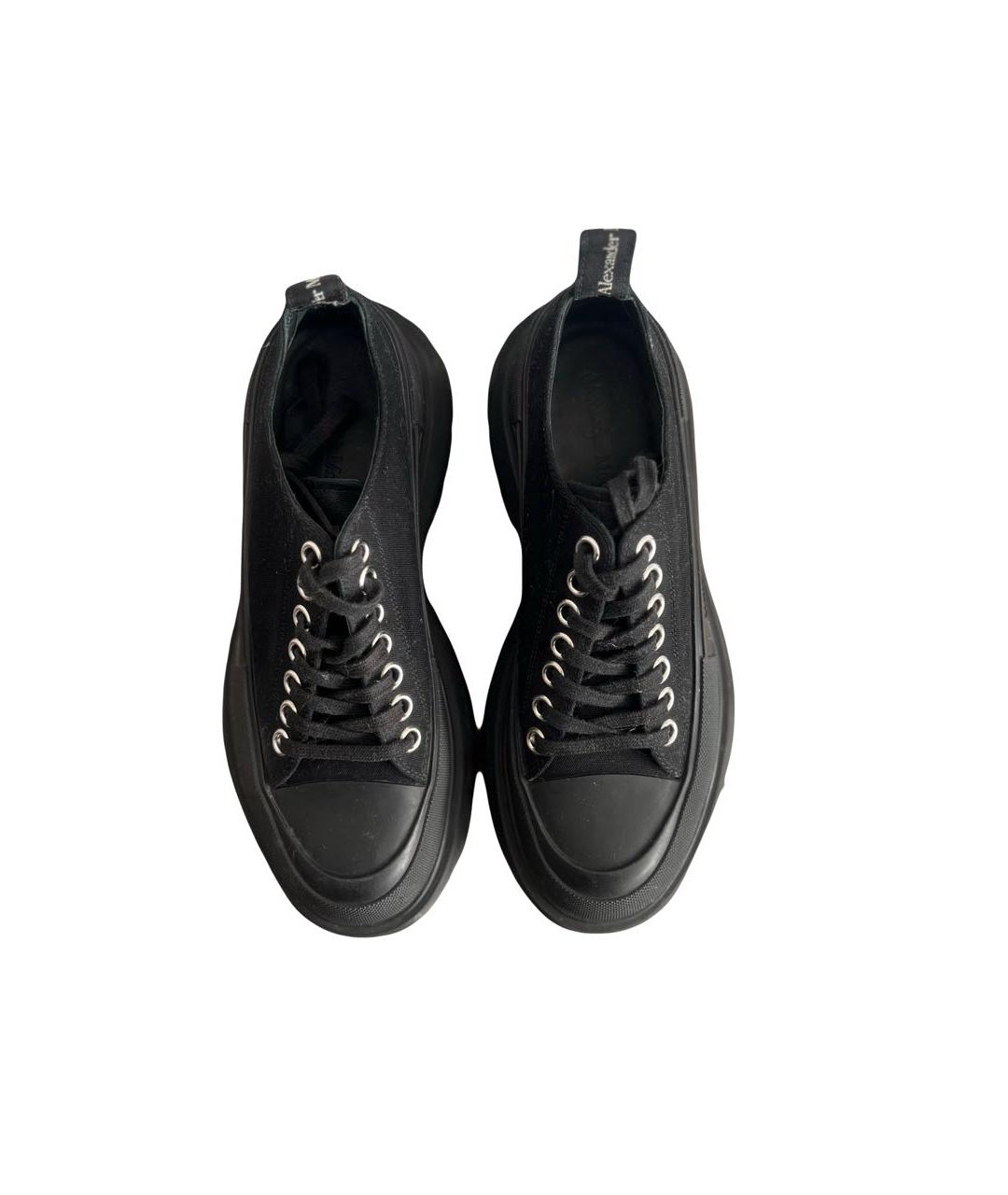 ALEXANDER MCQUEEN Черные кеды, фото 3