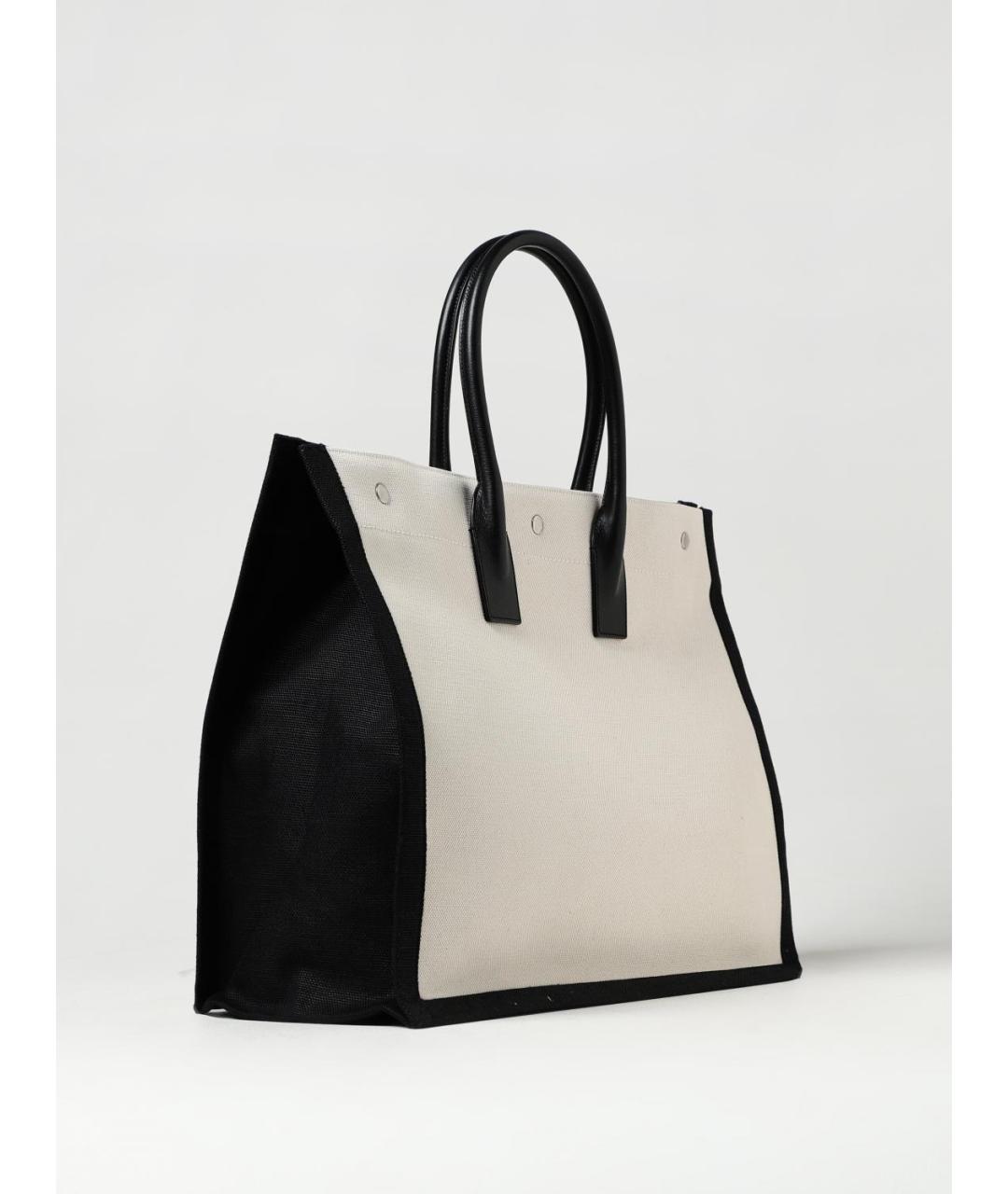SAINT LAURENT Бежевая сумка тоут, фото 3