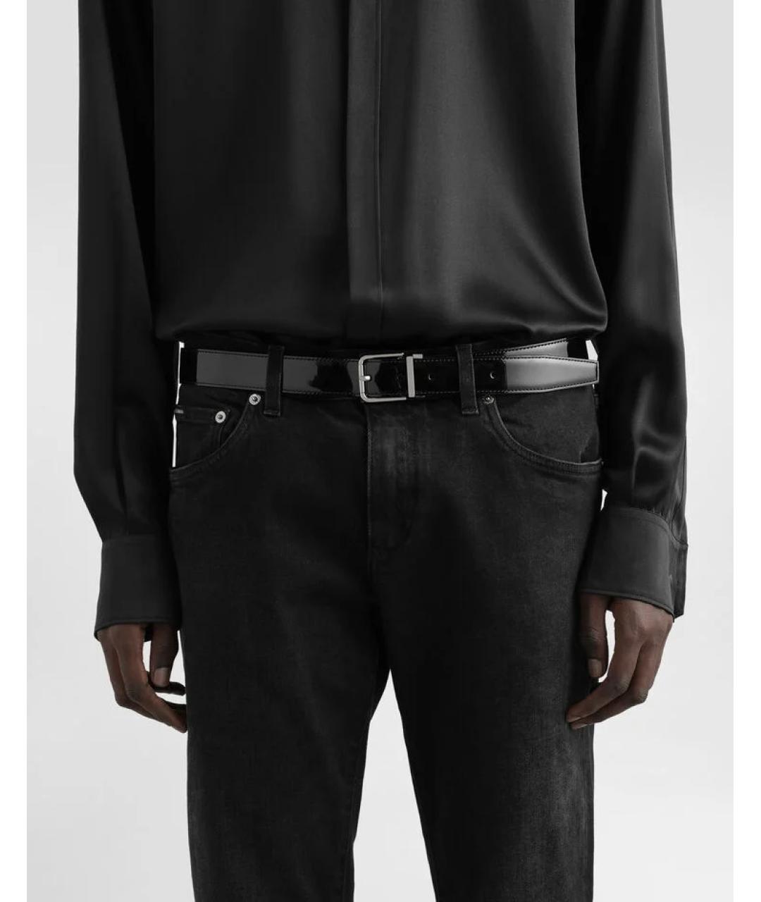 DOLCE&GABBANA Черный ремень, фото 4