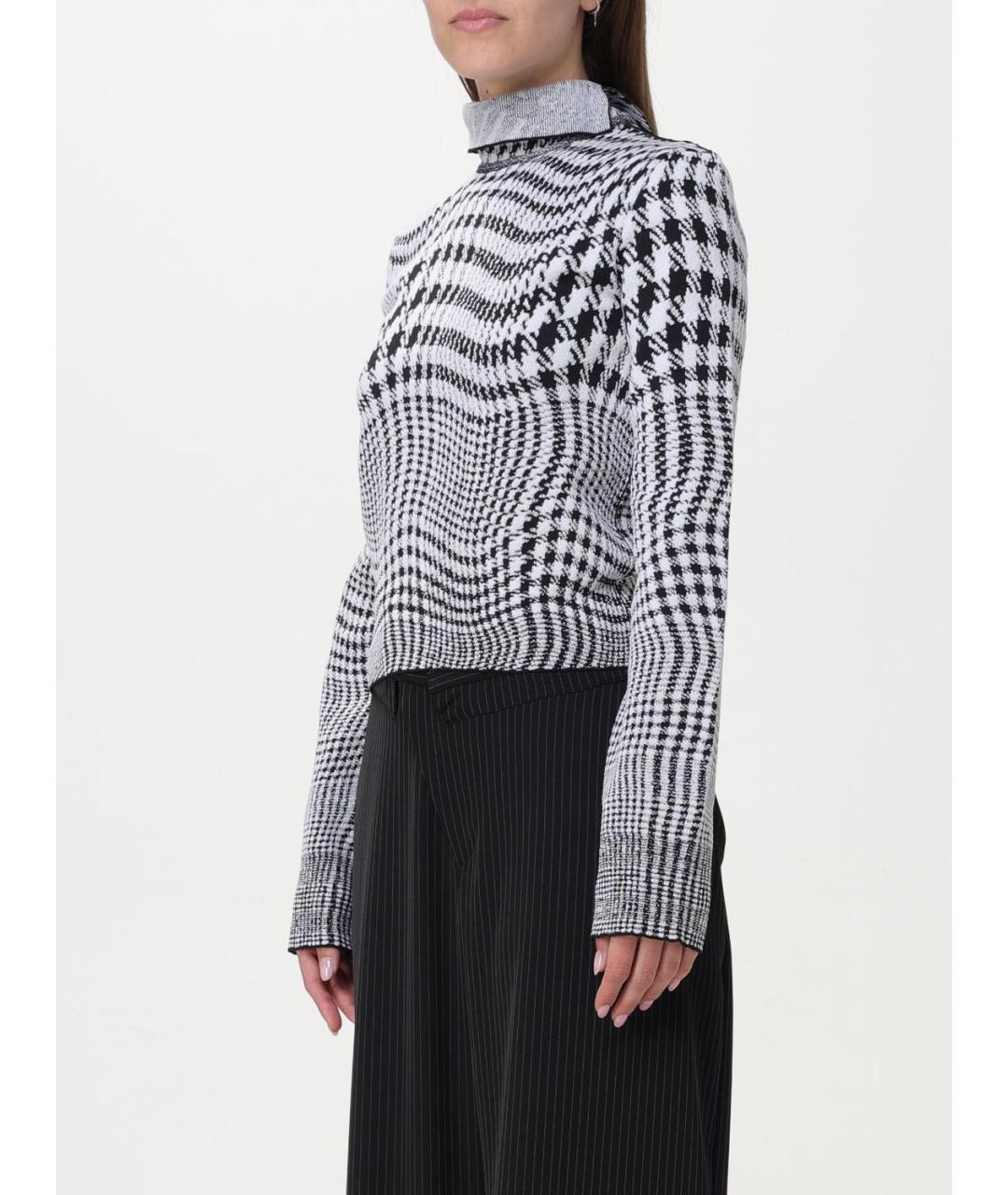BURBERRY Серый шерстяной джемпер / свитер, фото 4