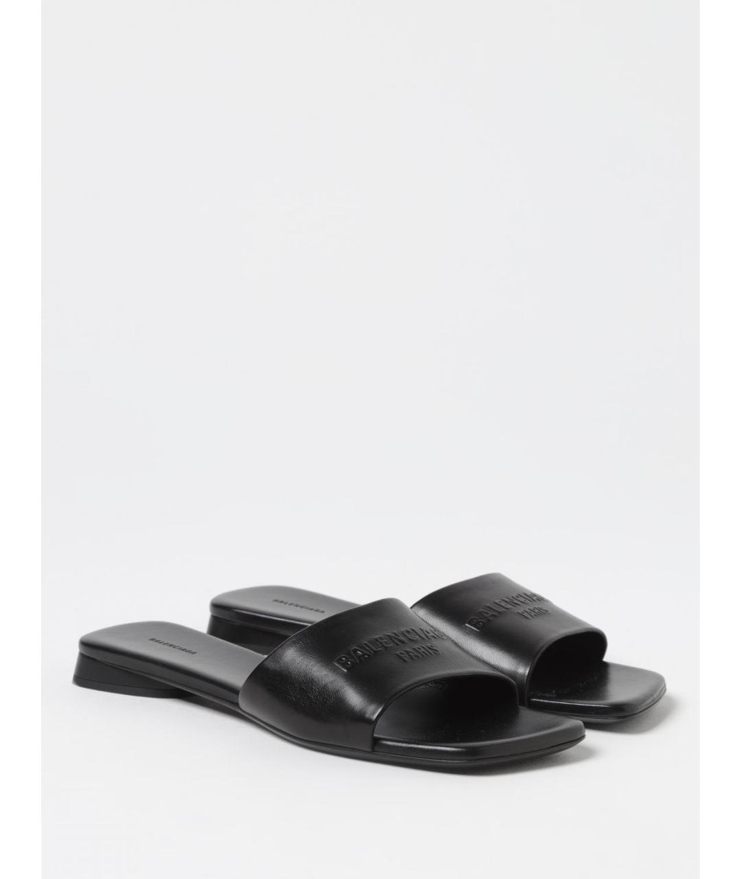BALENCIAGA Черные босоножки, фото 2