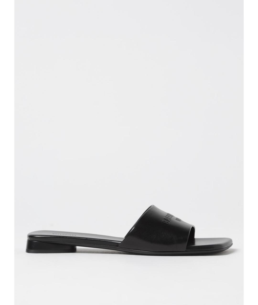 BALENCIAGA Черные босоножки, фото 5