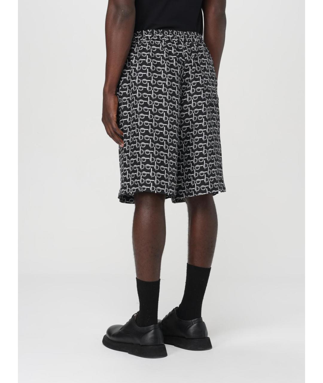 BURBERRY Серебряные шорты, фото 4