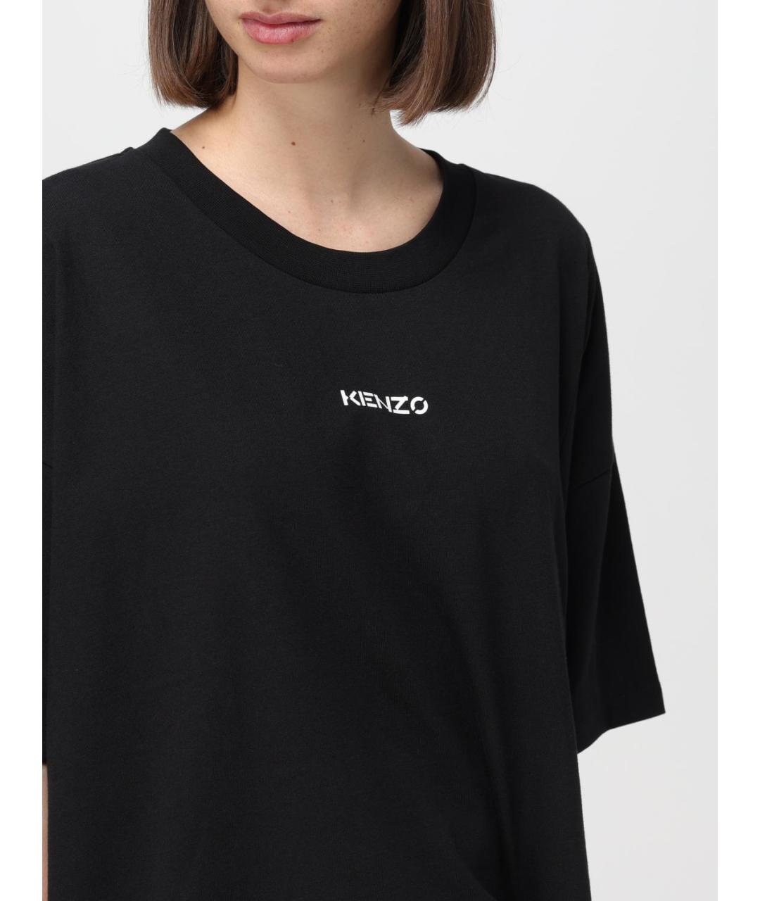 KENZO Черное платье, фото 4