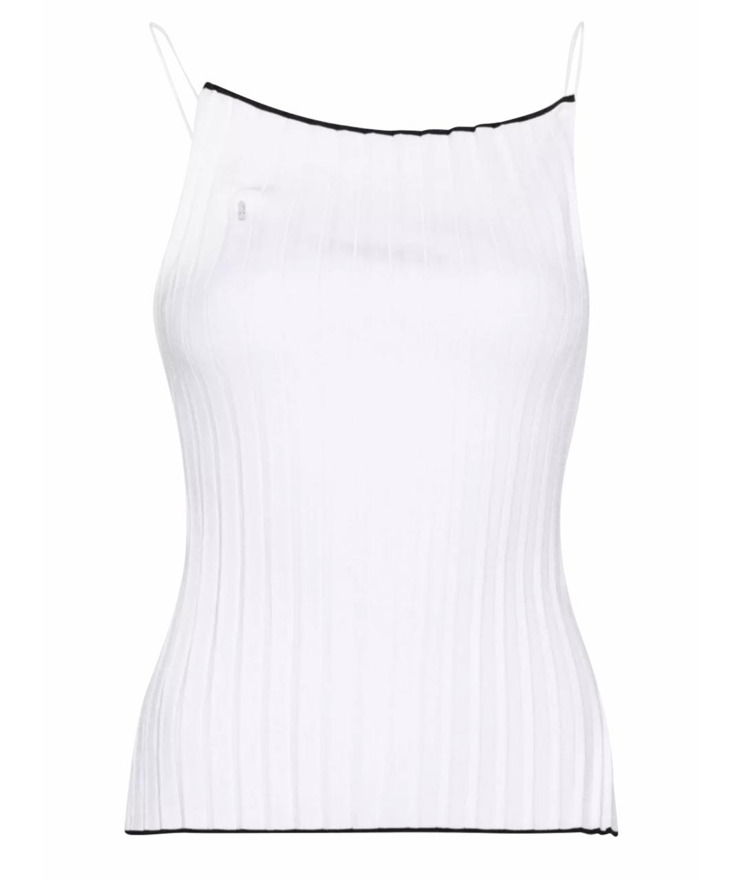 JACQUEMUS Белая майка, фото 1