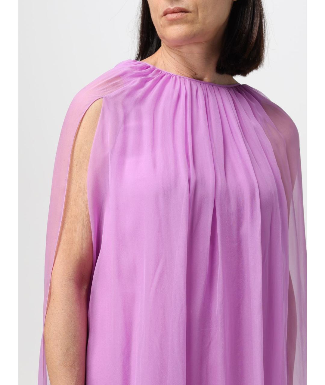 MAX MARA Фиолетовое платье, фото 5