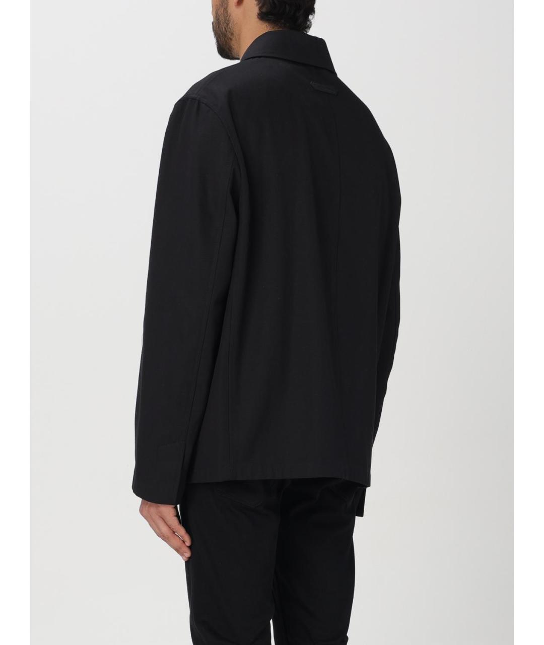 LANVIN Черная куртка, фото 3